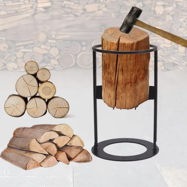 Manual wood splitter