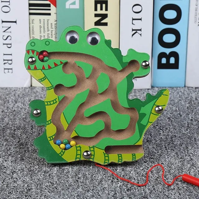 Wooden Magnetic Educational Animal