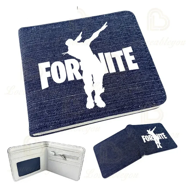 Baby jean wallet with themes favorite games Fortnite