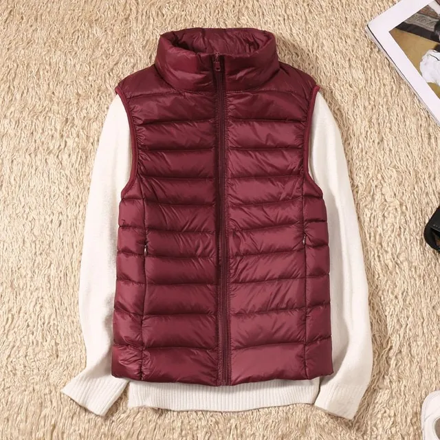 Beautiful ladies lightweight down vest