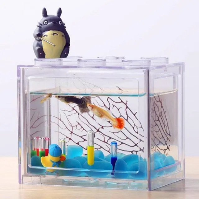 Mini akvárium kocka