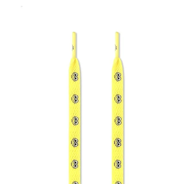 Spare flat laces with Spongebob theme - different lengths