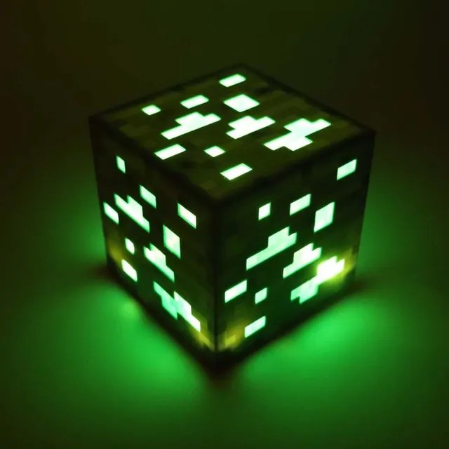Krásne LED svetlo s motívom počítačovej hry Red