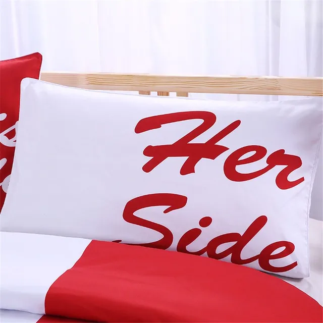 Pillowcases - Her side, His side