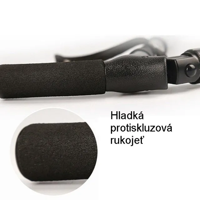 Vycházková skládací hůl s LED světly