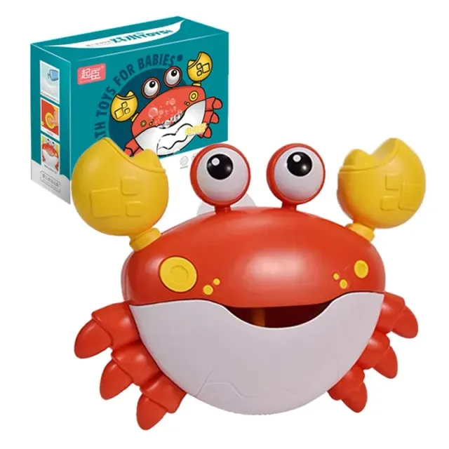 Jucărie de baie Crabă cu Spumă și Moară de Săpun