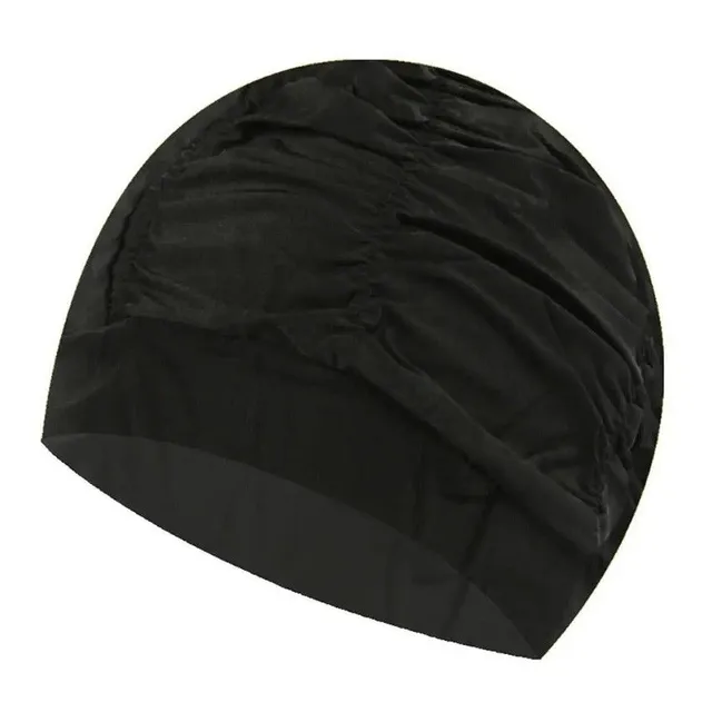 Nylon swimming cap waterproof cap to swimming pool Elastic equipment for swimmers