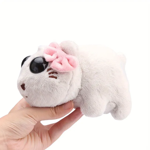 Teddy toy sad hamster meme - soft synthetic fibers, ideal for children 3-6 years old