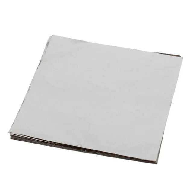 100 pcs Feuille pour emballage de chocolat 8 x 8 cm