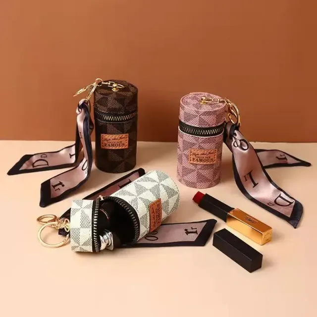 Mini wallet for coins and lipstick packaging