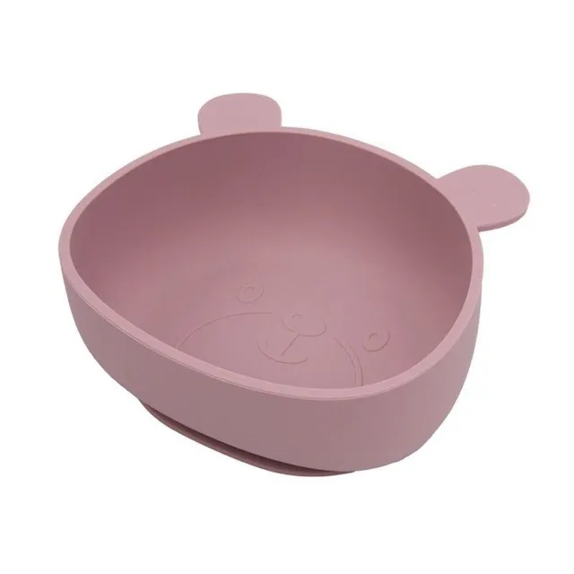 Silicone bowl with ears