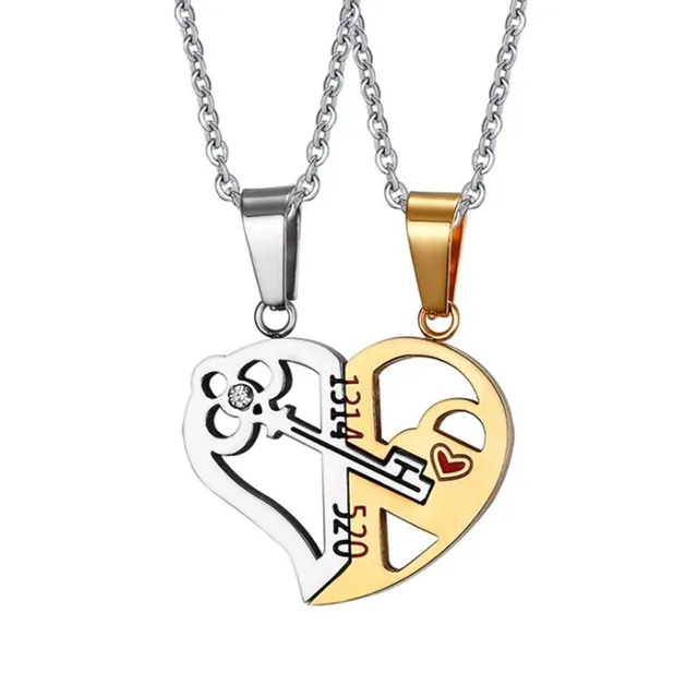 Double chain for couples in love