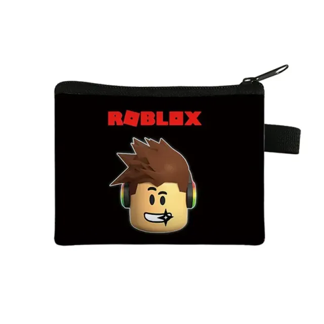 Unisex children's zipper wallet with themes of popular Roblox characters