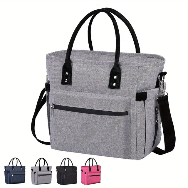 Thermo lunch bag - durable refrigerator with adjustable and removable strap for women and men, waterproof for Bento boxes