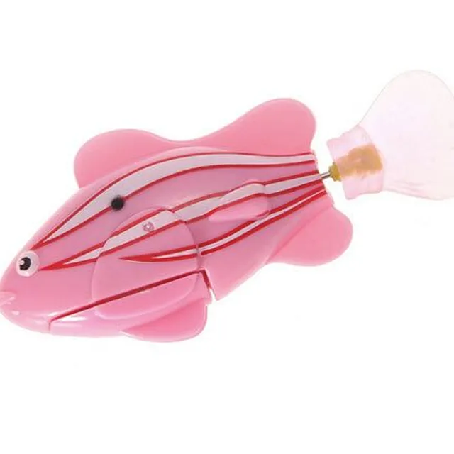 Battery operated Robofish cat toy