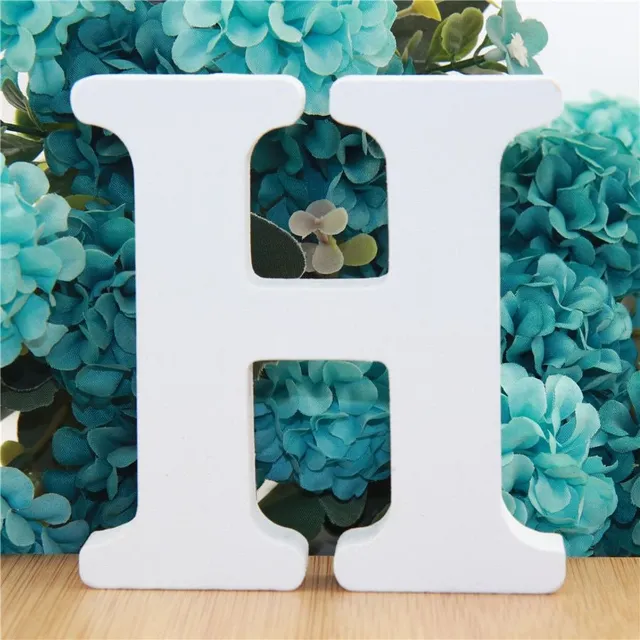 Stylish wooden letter suitable as a decoration or for making - the whole alphabet Eustachy