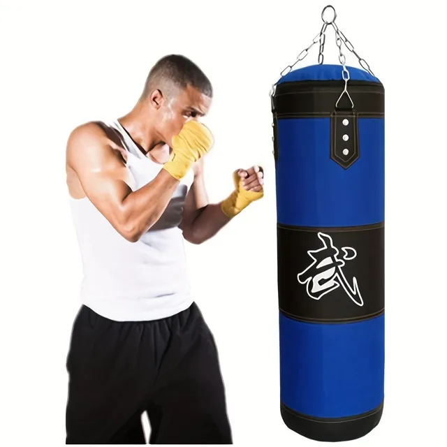 Durable boxing bag for kicking and punching | Karate and martial arts training