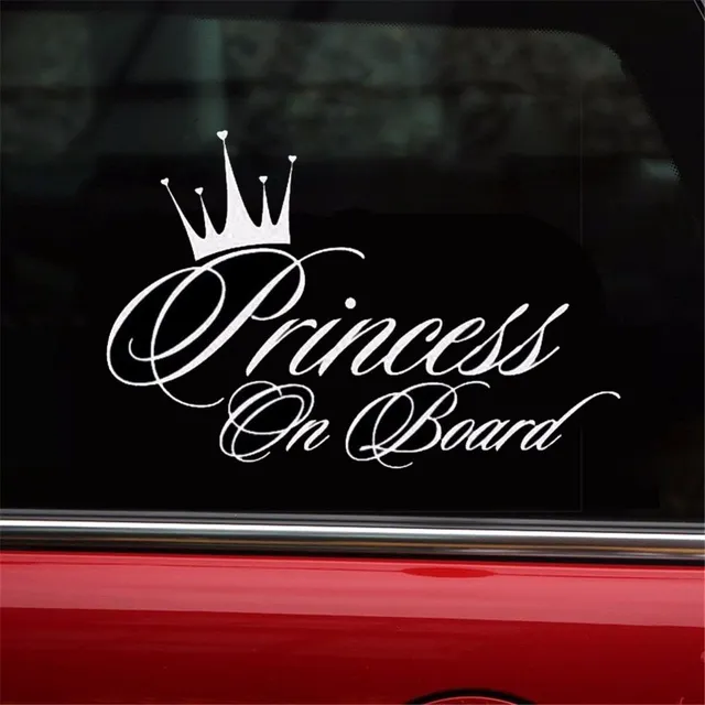 Autocolant pentru mașină Princess On Board