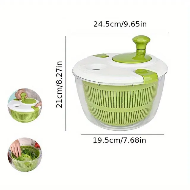 Universal kitchen helper 4v1 - salad centrifuge