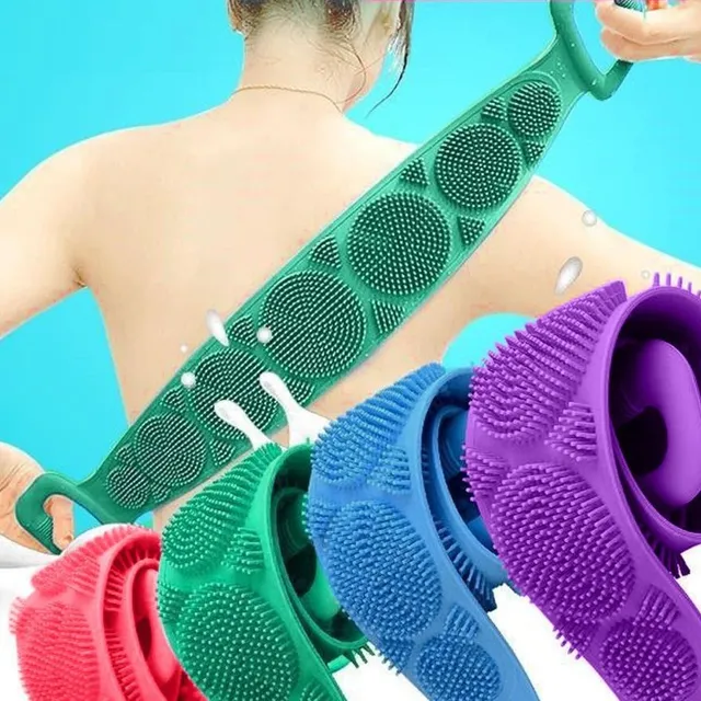 Shower massage belt