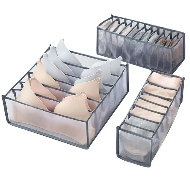 Folding drawer organisers