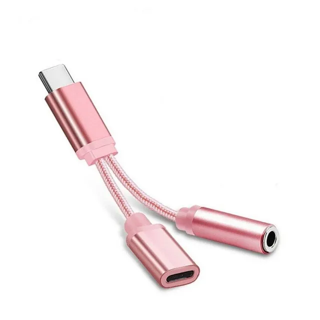 Adaptér USB-C na 3,5 mm jack / USB-C