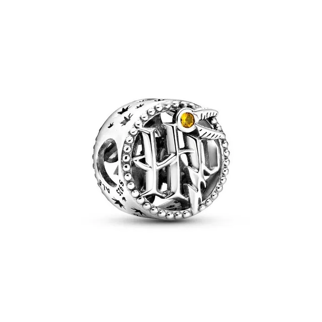 Silver pendants for bracelet with Harry Potter motif