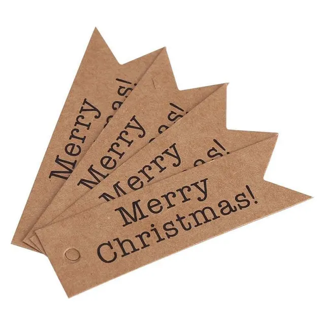 Christmas gift labels 100 pcs