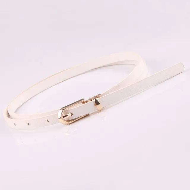 Ladies narrow elegant belt