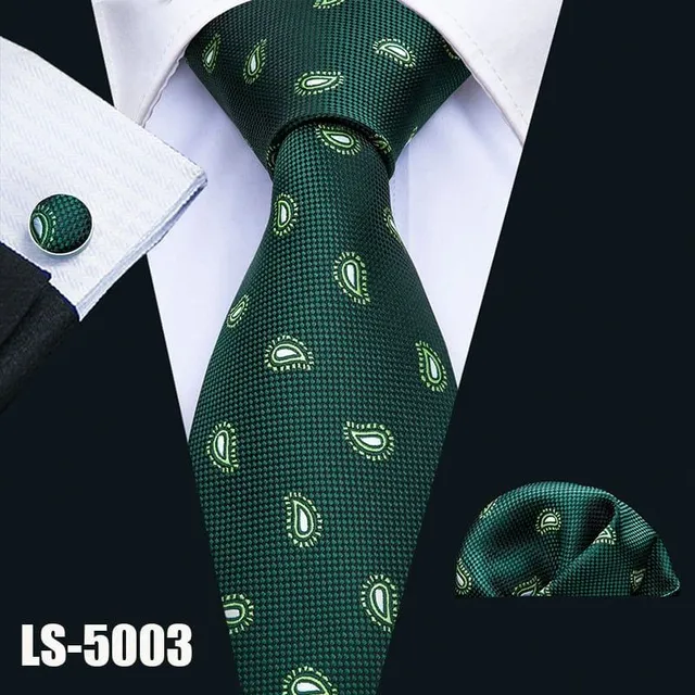 Men's formal luxury set | Tie, Handkerchief, Cufflinks