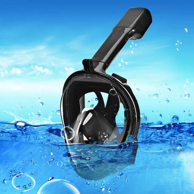 COP CAM Full face snorkeling mask with GoPro camera connection