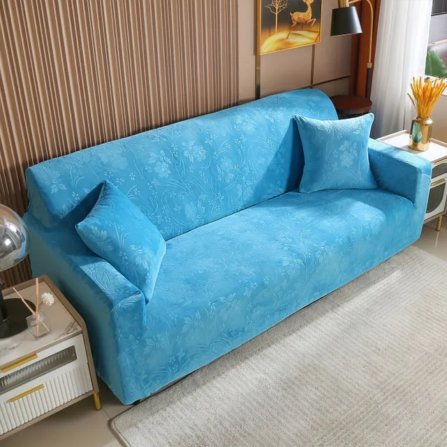 1ks Powered Velvet Jacuzzi Couch na pohovke Sofa Stretch Universal Couch na pohovke Couch proti poškriabaniu mačky do obývacej izby kancelárie Domov Dekor