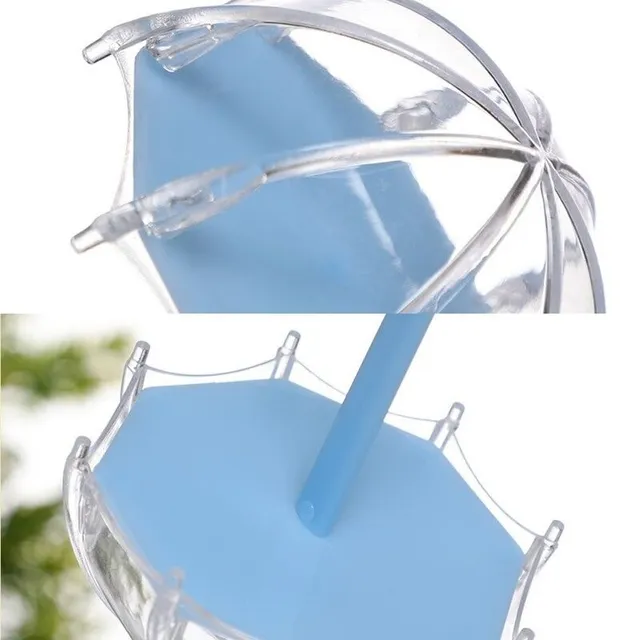 Plastic candy box in the shape of an umbrella 12 pcs