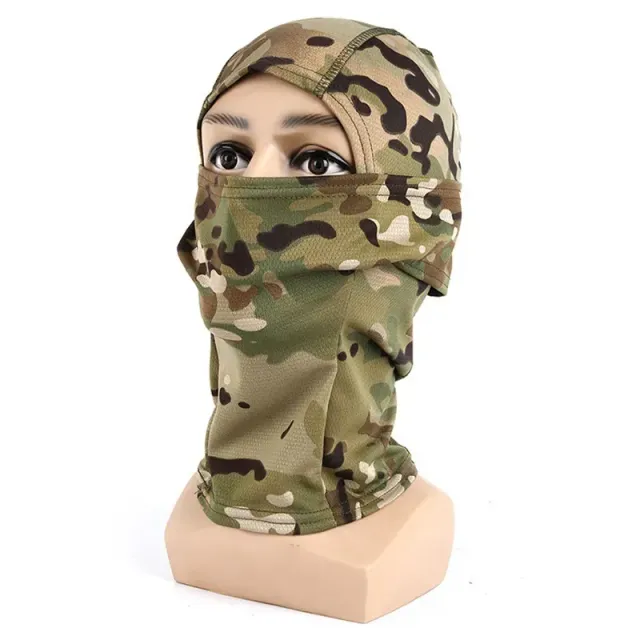 Tactical cloaking mask on the whole face · UZO