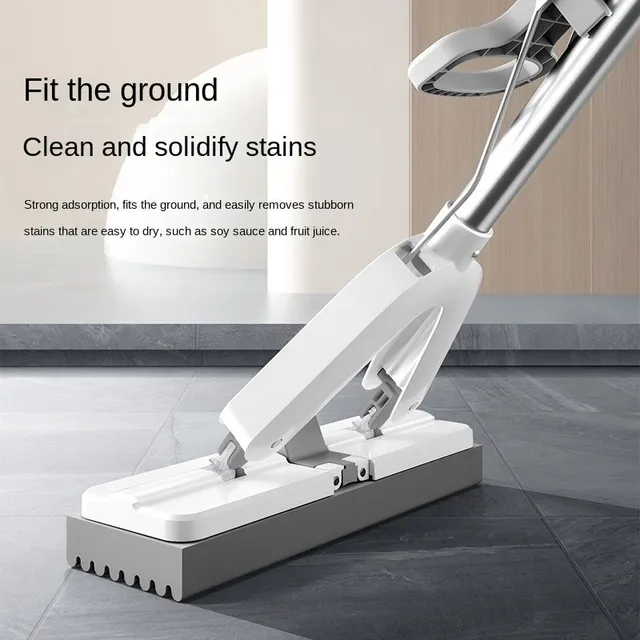 1 Set Washing mop with sponge - high suction mop on floor