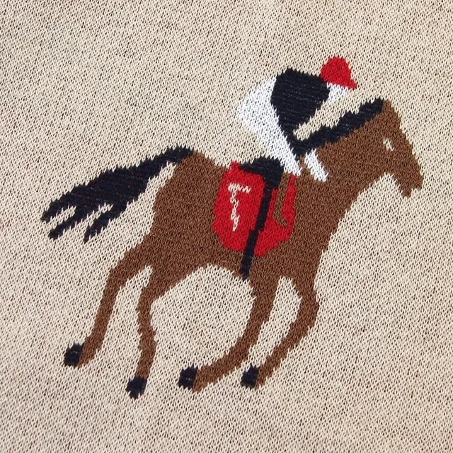 Baby blanket with horse