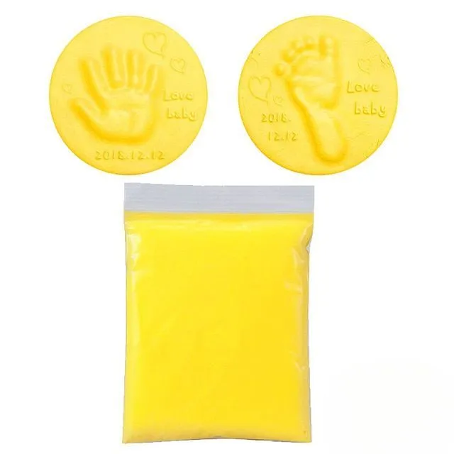 Moulding compound for hand or footprint - more colours