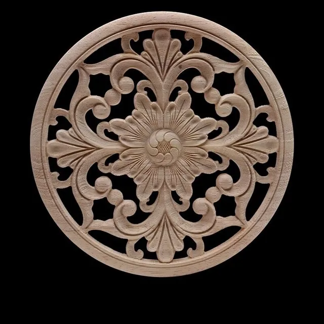 Wooden carved ornament