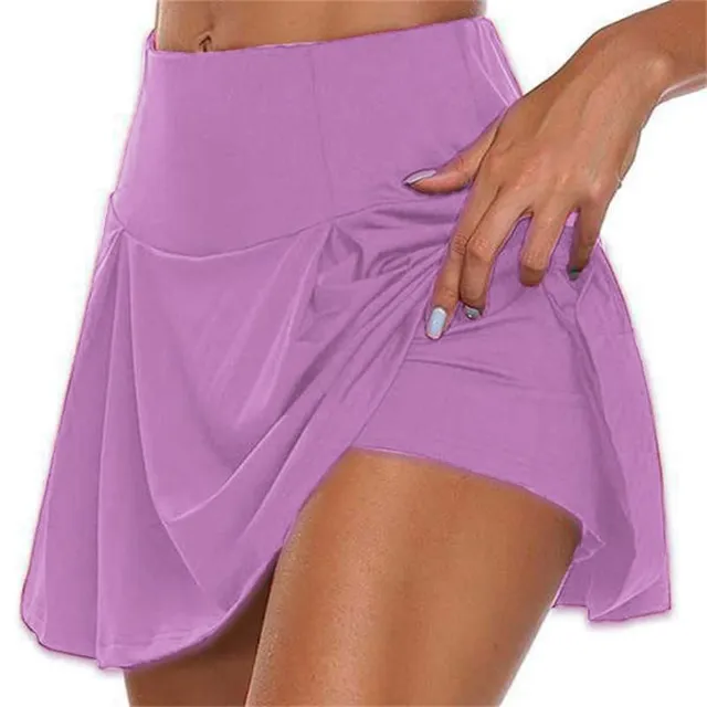 Women's sports skirt with shorts