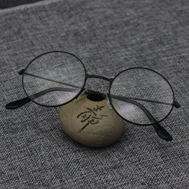 Unisex round nondioptric vintage glasses