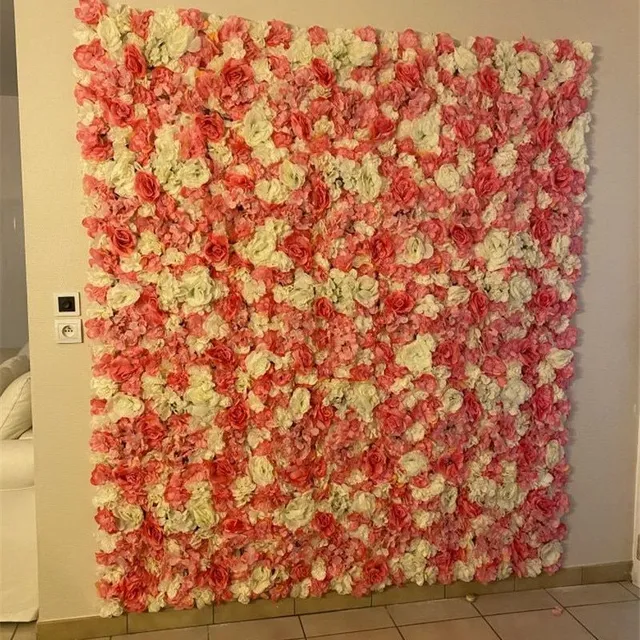 Floral decoration of walls