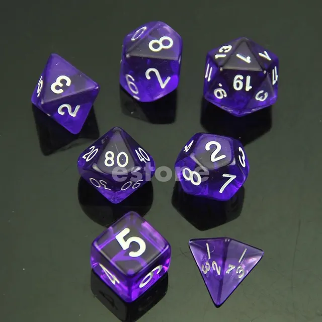 Dice set 7 k