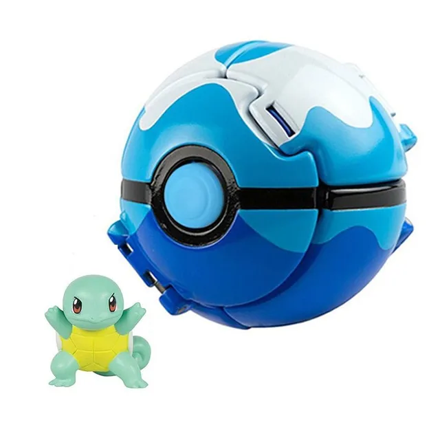 Pokémon with throwing opening pokébal - various types