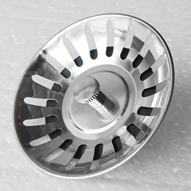 Practical stainless steel sink wheel to prevent clogging of the Chlothar drain