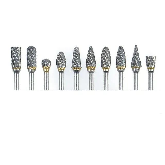 Set de freze rotative pentru metal 10 bucăți