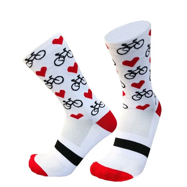 Funny comfortable cycling socks - more variants