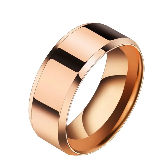 Titanový nerezový prsten pro muže a ženy
