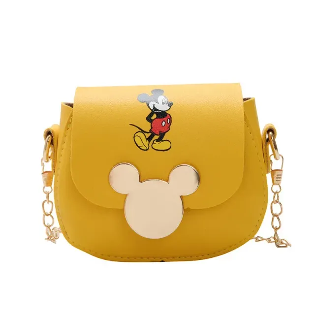 Children's crossbody purse with cute print by Mickey and his friends