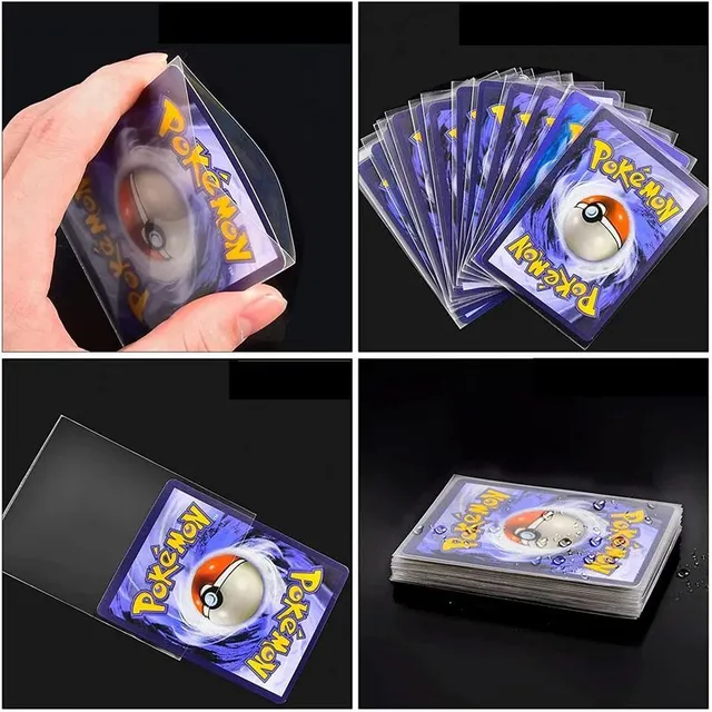 Pochettes pour cartes Pokémon - 100 pièces