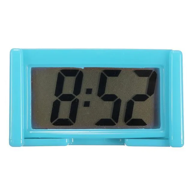 Digital self-adhesive LCD clock